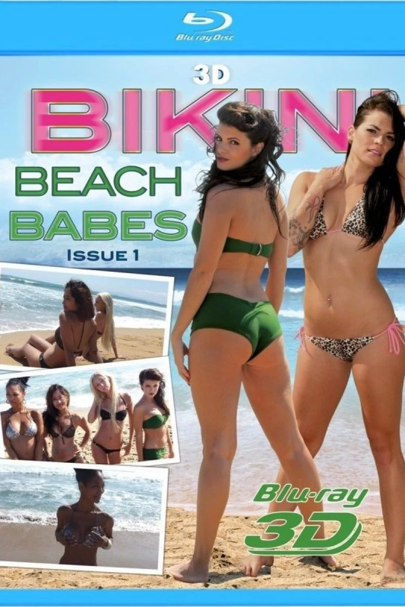 3D Bikini Beach Babes Issue 1 Poster