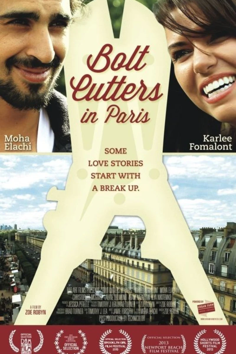 Bolt Cutters in Paris Poster