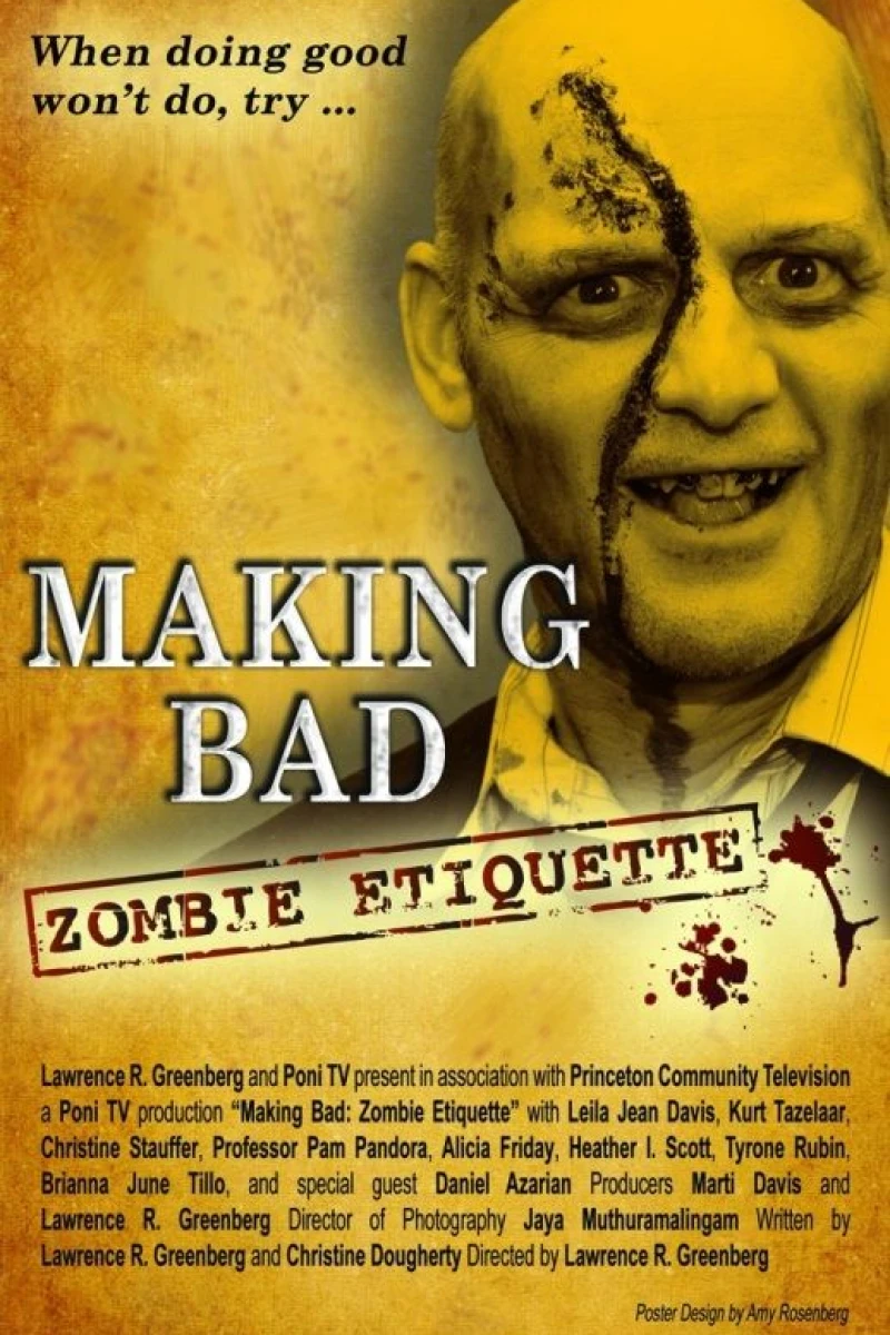 Making Bad: Zombie Etiquette Poster