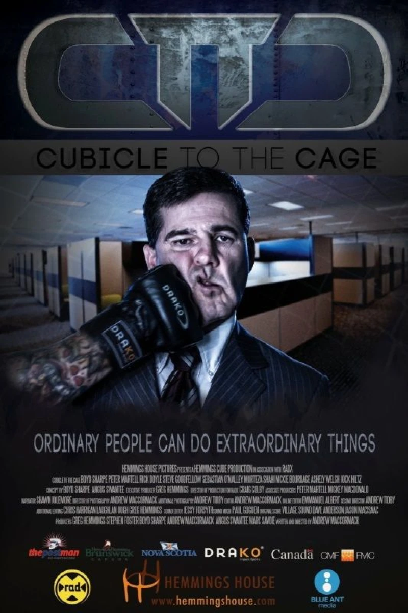 Cubicle to the Cage Poster