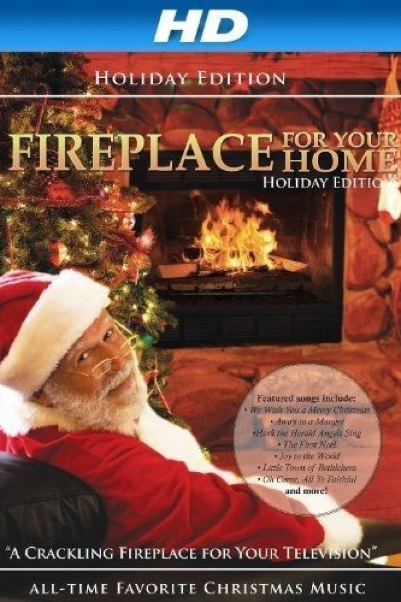 Fireplace for your Home: Christmas Music Poster