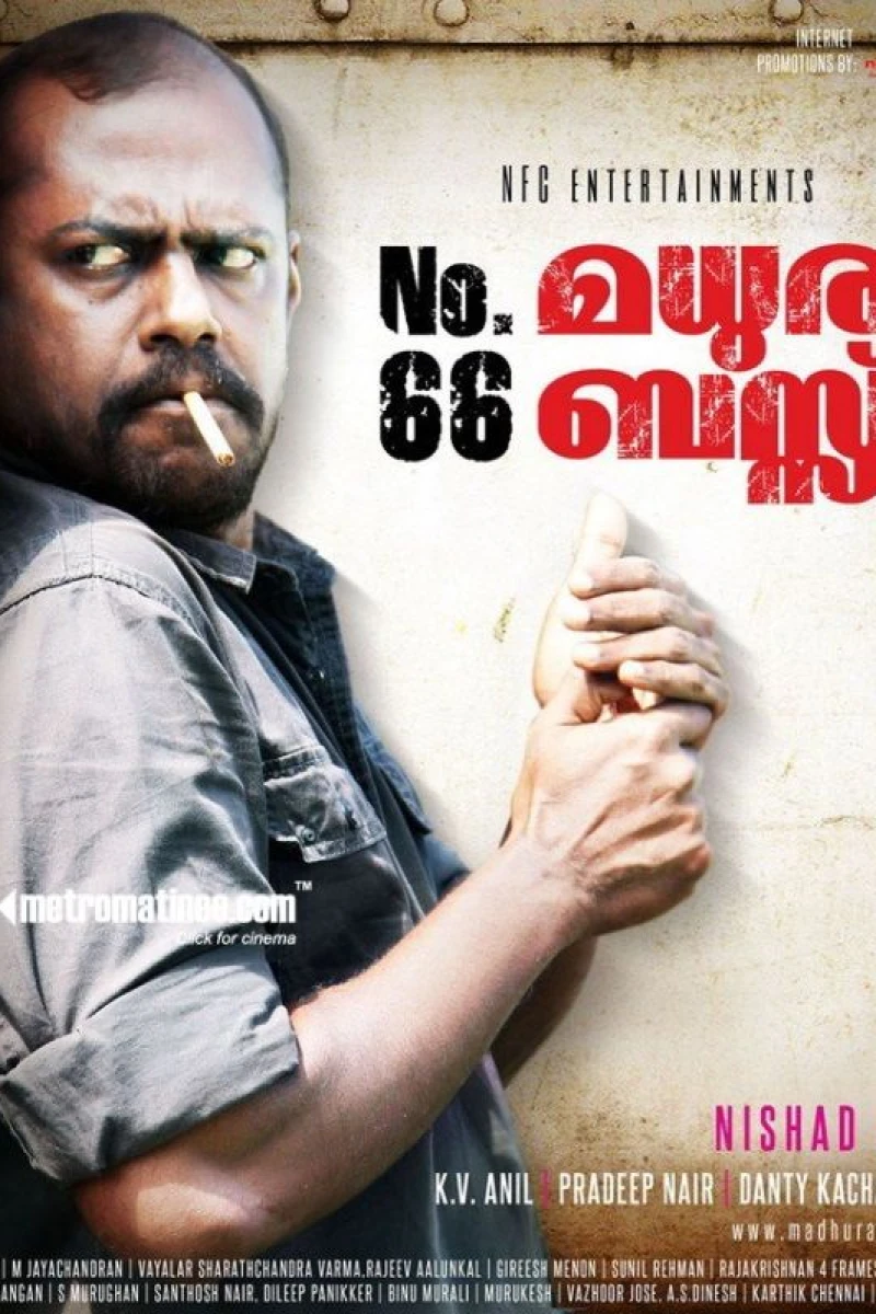 No. 66 Madura Bus Poster