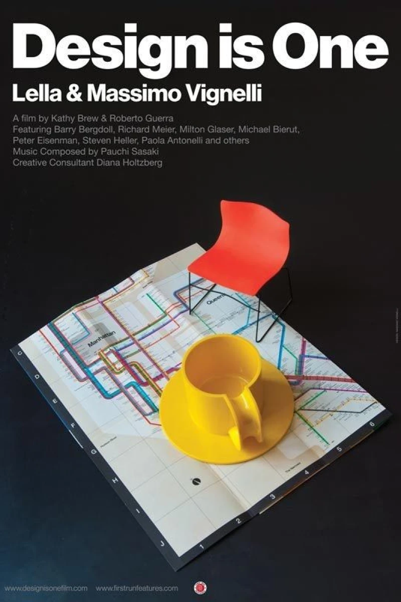 Design Is One: Lella Massimo Vignelli Poster