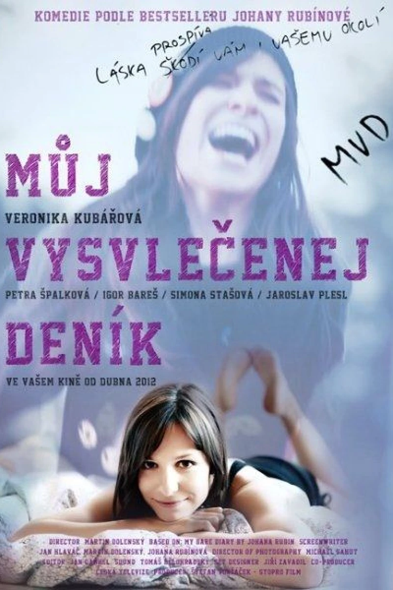 Muj vysvlecenej denik Poster