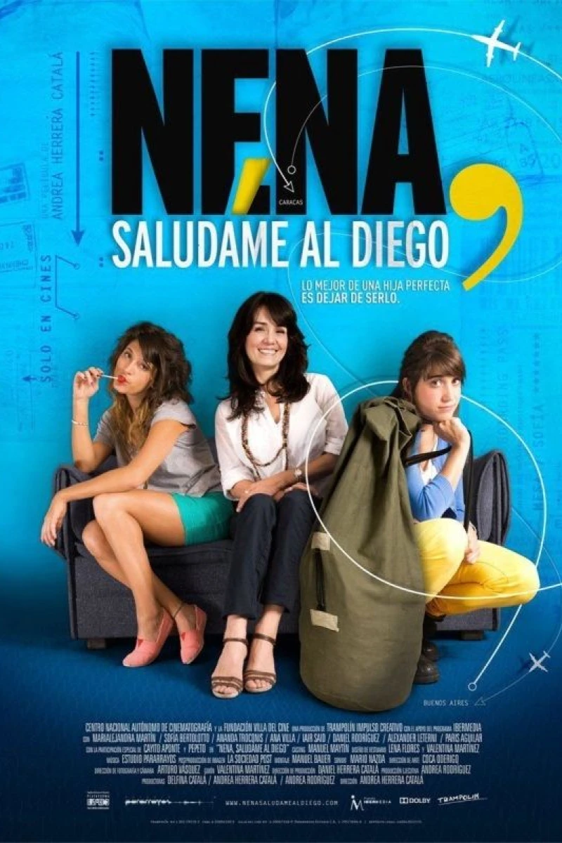 Nena, saludame al Diego Poster