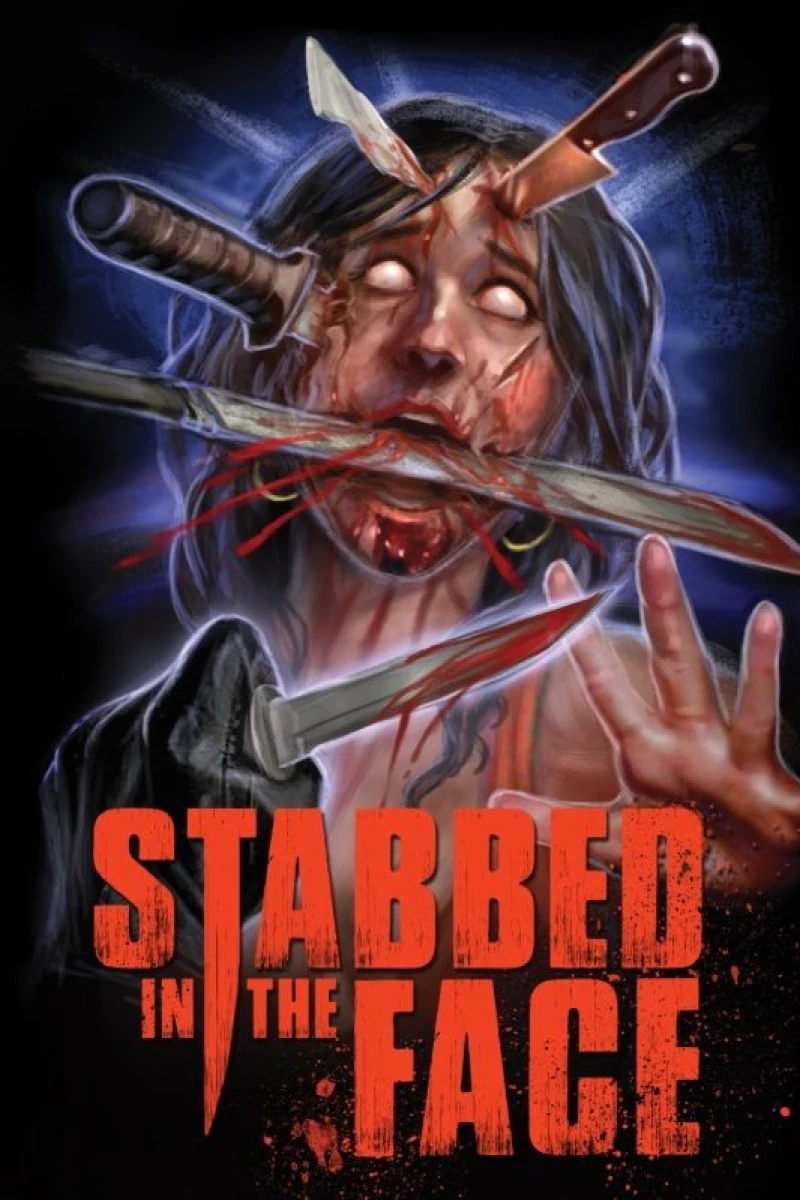 Stabbed in the Face Poster