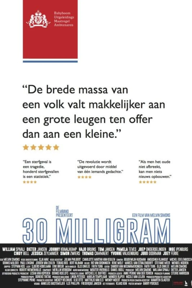 30 Milligram Poster