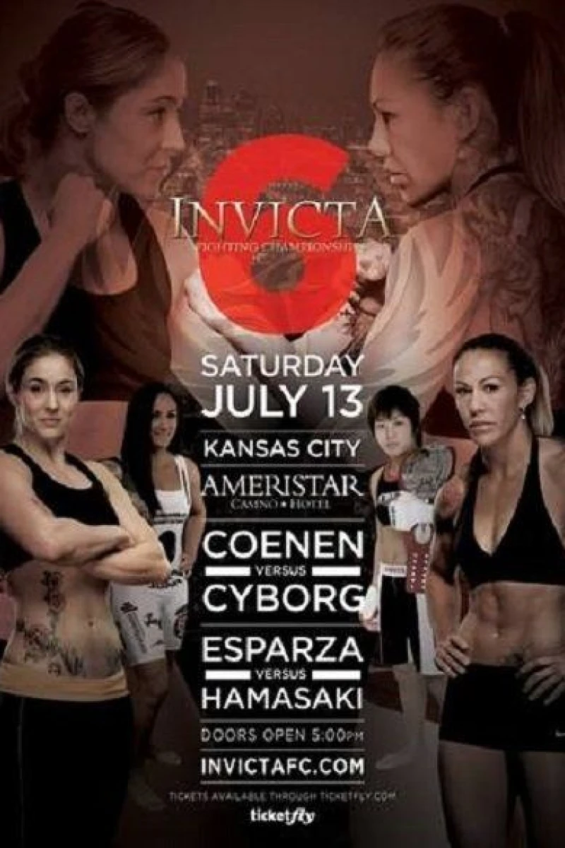 Invicta FC 6: Cyborg vs. Coenen II Poster