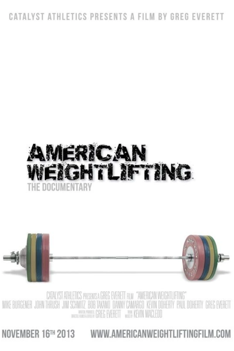 American Weightlifting Poster