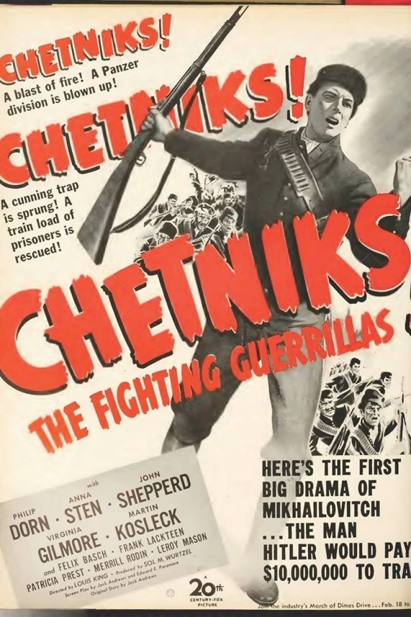 Chetniks! - The Fighting Guerillas Poster