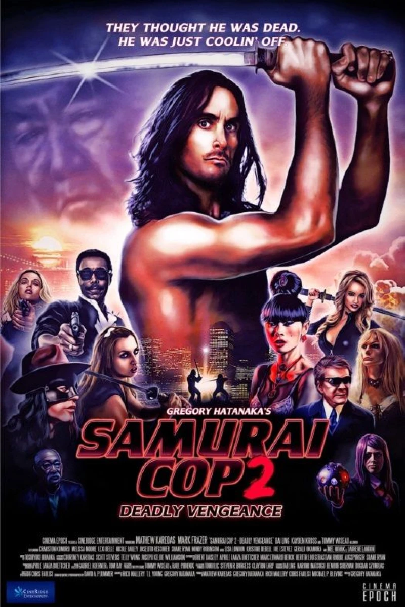 Revenge of the Samurai Cop Poster